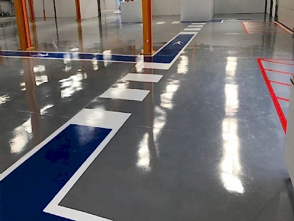 Epoksi Zemin kaplama 