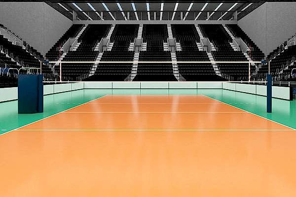 Voleybol Sahası Zemin kaplaması